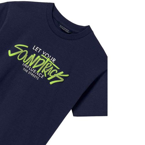 Playera casual para joven Nuku Tavake multicolor 6018