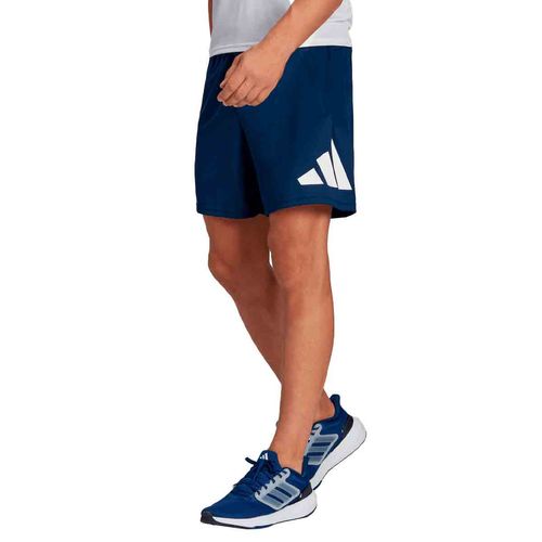 Short deportivo para caballero Adidas azul ib8124