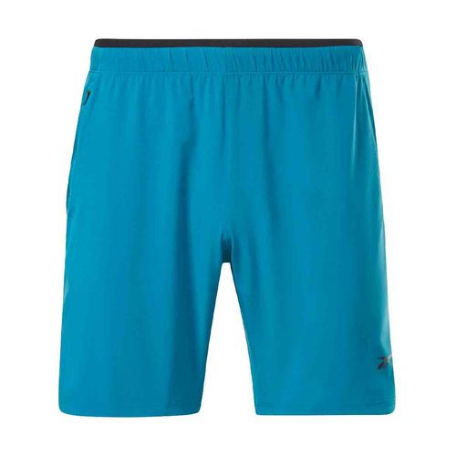 Short deportivo para caballero Reebok azul hs5938
