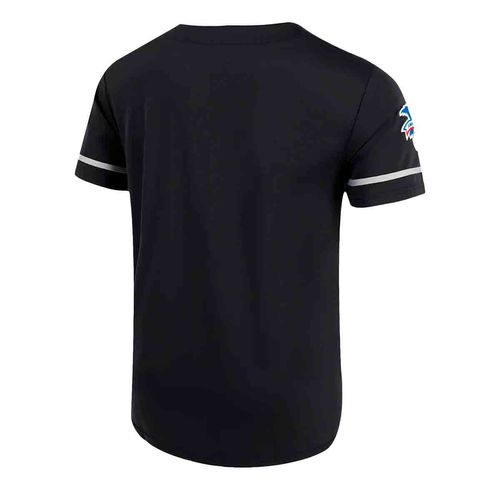 Playera deportiva para caballero Fexpro negro mlbjs520220bk3