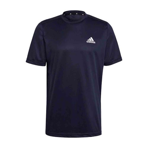 Playera deportiva Adidas marino para caballero gm2097