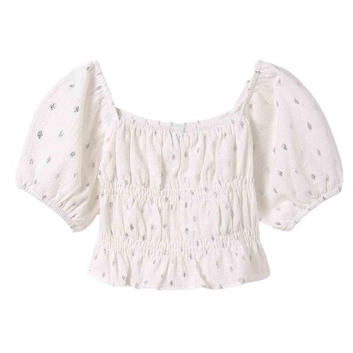 Blusa Mayoral blanco para jovencita 6025