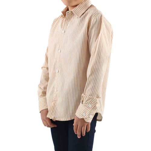 Camisa casual para joven Lyon beige 223293-202