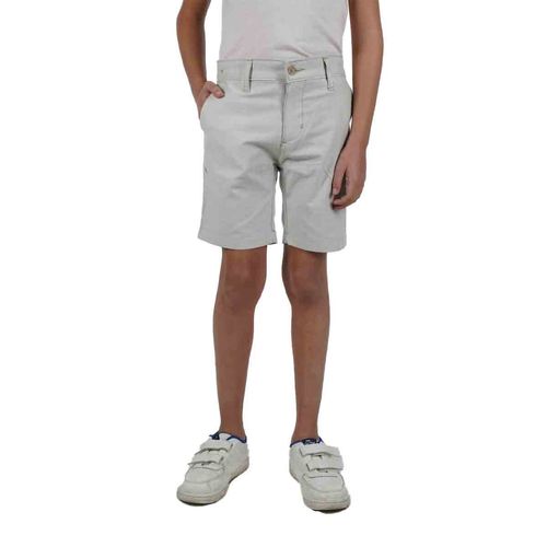 Bermuda casual para niño Lyon beige 121183-202