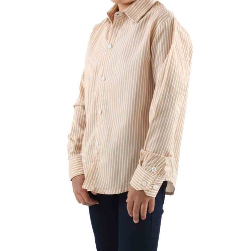 Camisa casual para niño Lyon beige 223293-202