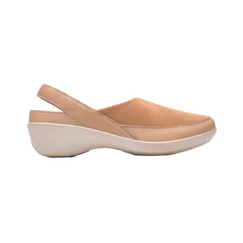 Sandalia casual para dama Flexi taupe 51727