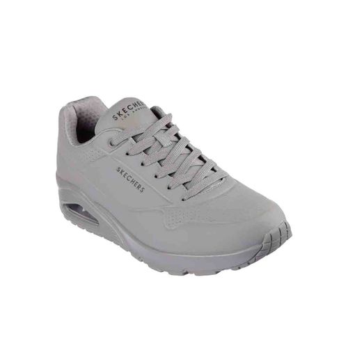 Tenis urbano para caballero Skechers gris 52458SAGE