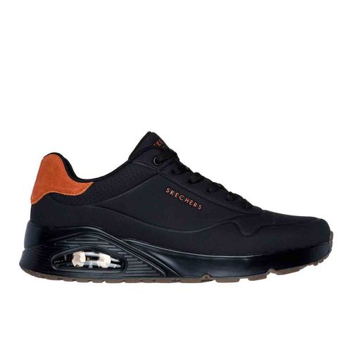 Tenis urbano para caballero Skechers negro 183004BBK