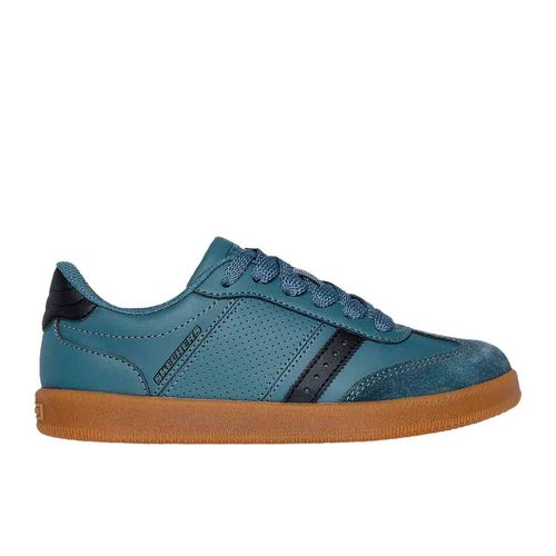 Tenis casual para niño Skechers azul 405730LSLT