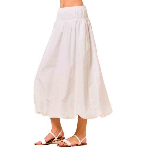 Falda casual para dama Doe & Rae blanco 6530s-1