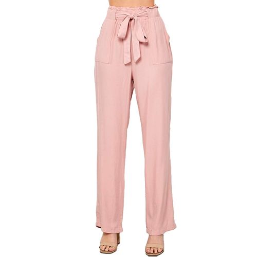 Pantalón casual para dama Veracci lila twp56