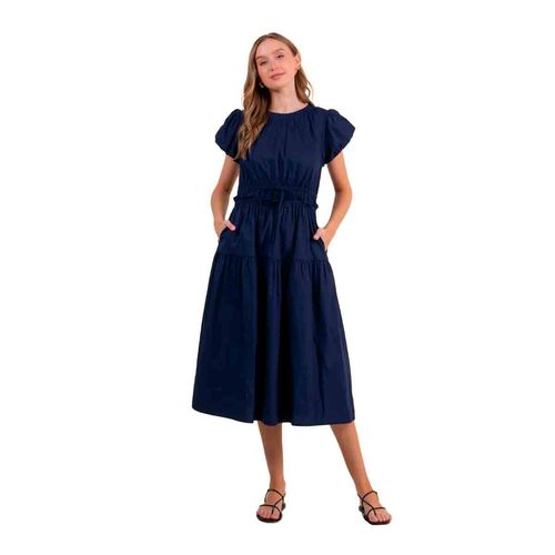 Vestido casual para dama Doe & Rae marino 27913d