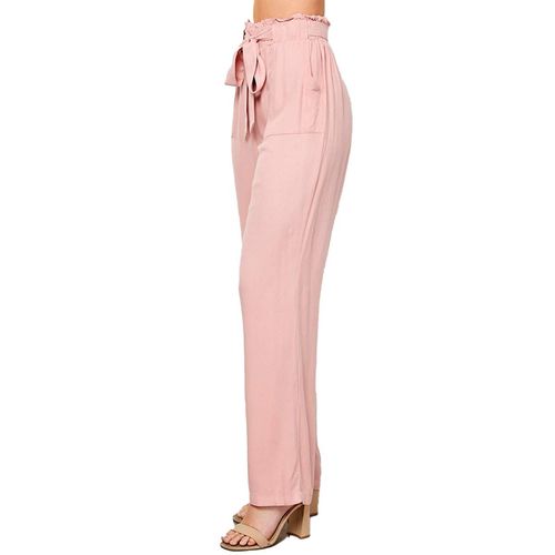 Pantalón casual para dama Veracci lila twp56