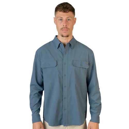Camisa Soul And Blues gris para caballero c1755