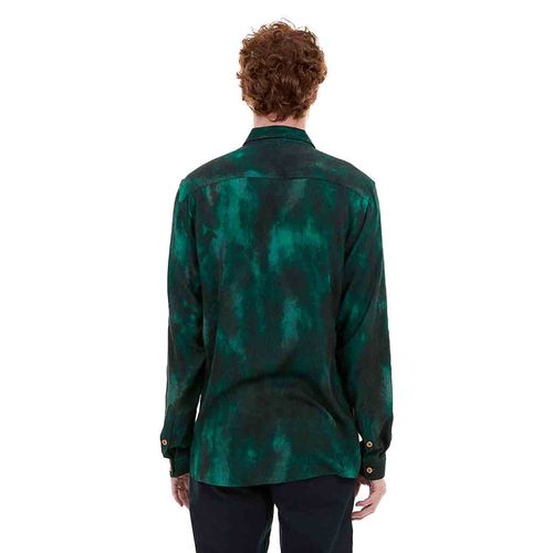 Camisa Porto Blanco verde para caballero e-2434