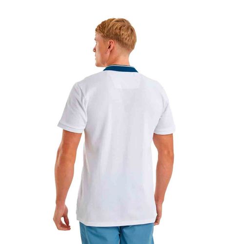 Playera tipo polo para caballero Nautica blanco n1i00863-908