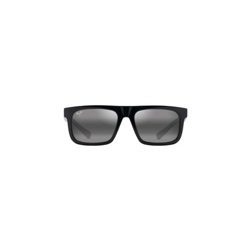 Lentes solares unisex Maui Jim Ópio negro 616-02