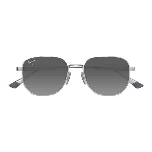 Lentes solares Maui Jim unisex Lewalani gris GS633-17