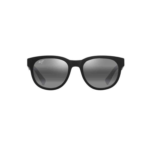 Lentes solares unisex Maui Jim Maoli negro mate 668-02