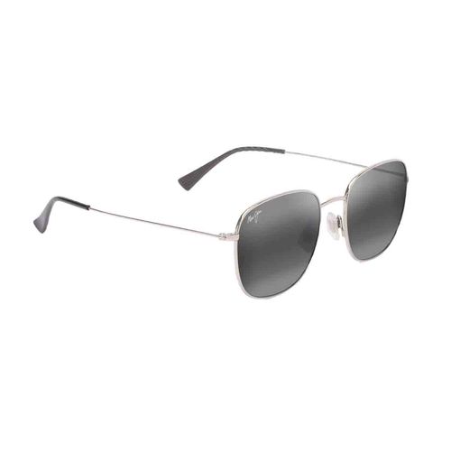 Lentes solares para dama Maui Jim ?lali  plateado 657-17A