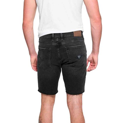 Bermuda casual para caballero Guess negro m5rdv3d5l20