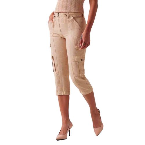 Pantalón casual para dama Guess café w5ga2dwg8n0
