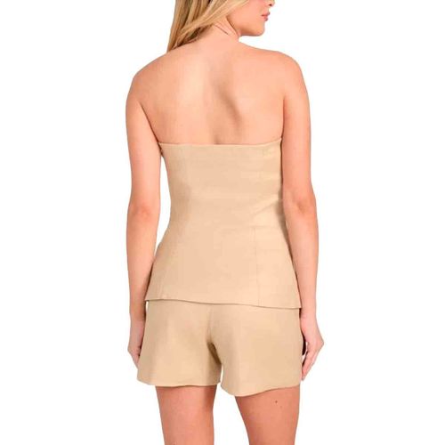 Blusa casual para dama Guess café w5gh0lwh5l2