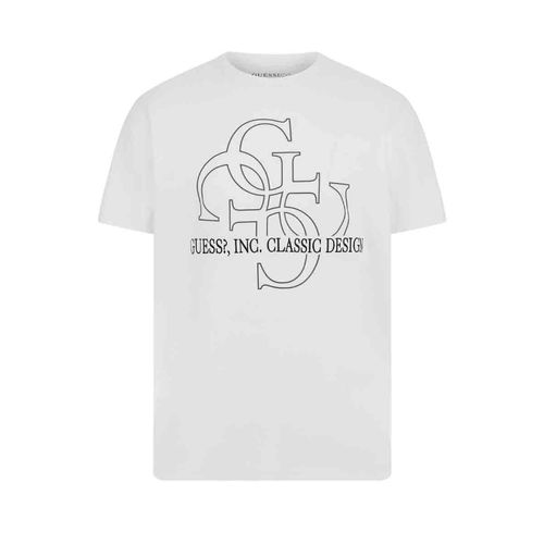 Playera Guess blanco para caballero m5ri59k9rm1