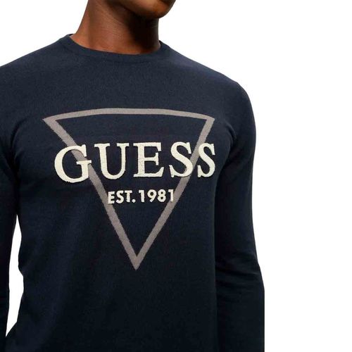 Sudadera cerrada para caballero Guess marino m5rr02z3ki1