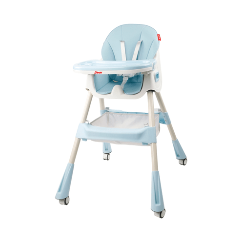 Silla alta D'Bebé 3 en 1 azul eat & rock