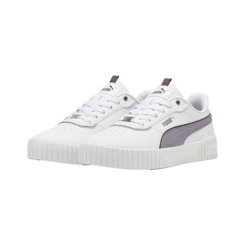Tenis casual para dama Puma blanco 395017 10