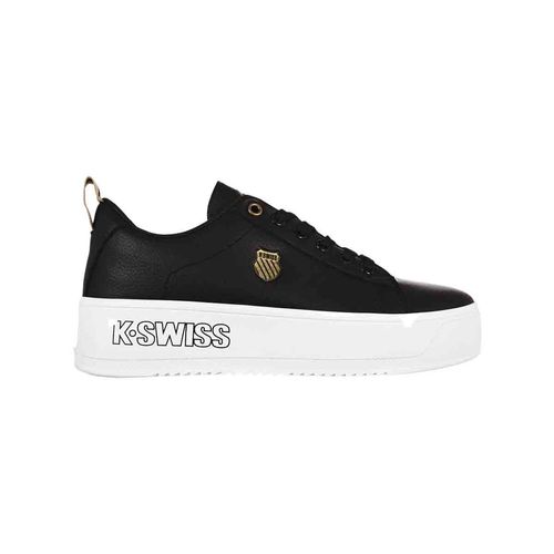 Tenis casual para dama Kswiss negro 9F665002