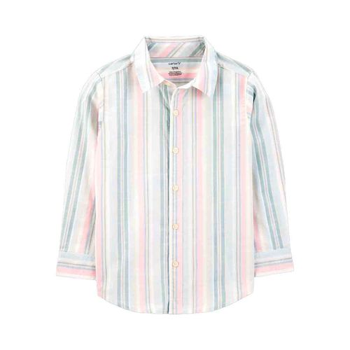 Camisa casual para niño Carters multicolor 3s487910