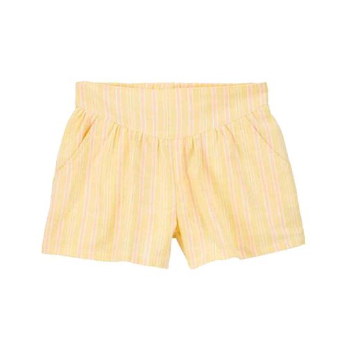 Short casual para niña Carters amarillo 3s729410
