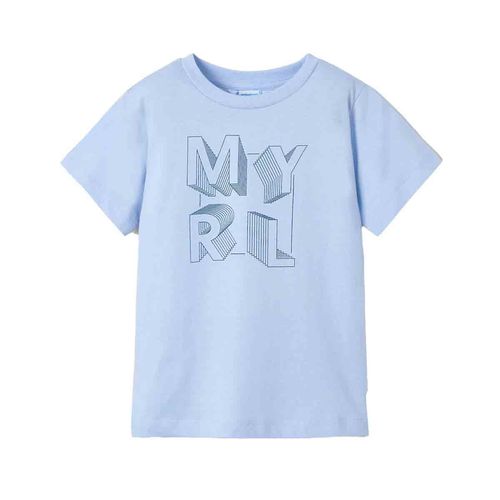 Playera casual para niño Mayoral azul 170