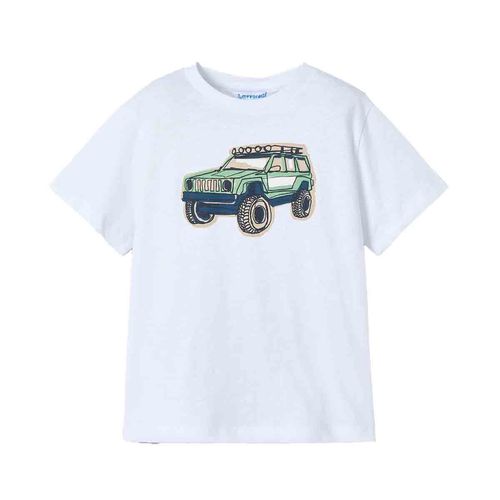 Playera casual para niño Mayoral blanco 3031