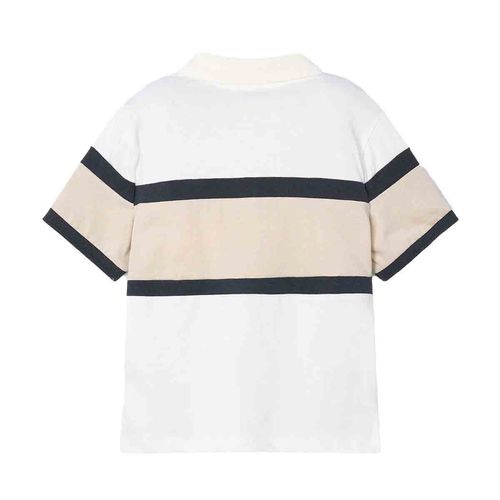 Playera tipo polo para niño Mayoral beige 3103