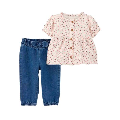 Conjunto casual para bebé Carters multicolor 1s477210