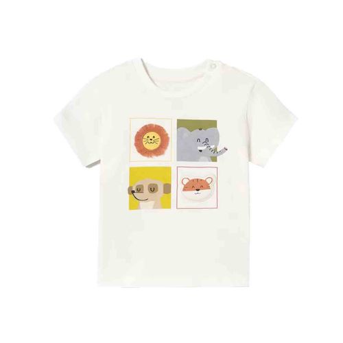 Playera casual para bebé Mayoral blanco 1056