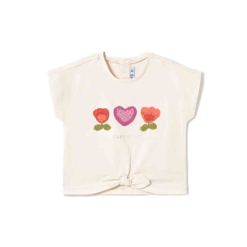 Blusa casual para bebé Mayoral beige 1046