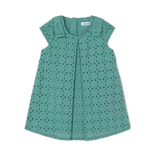 Vestido casual para bebé Mayoral verde 1913