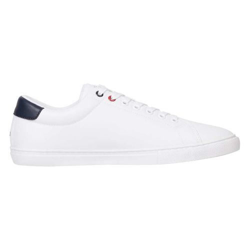 Tenis choclo para caballero Tommy Hilfiger blanco FM0FM04569-YBS