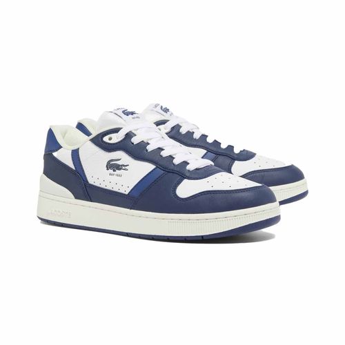 Tenis casual para caballero Lacoste blanco 48SMA0042_042