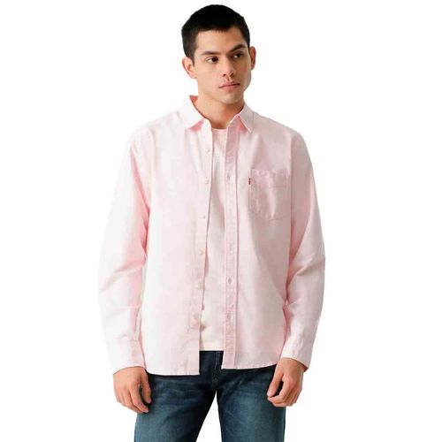 Camisa casual para caballero Levis rosa 85746-0171