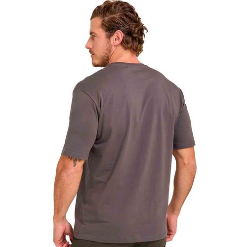 Playera casual para caballero Porto Blanco gris tlf-05