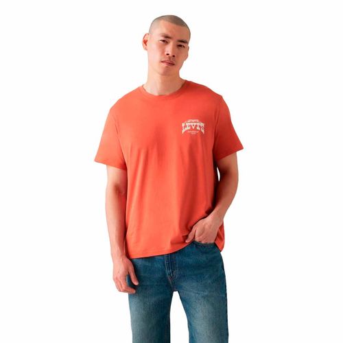 Playera casual para caballero Levis rojo 16143-1678