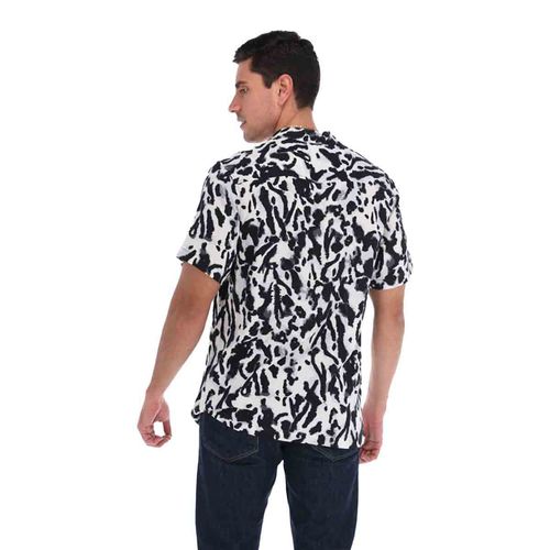 Camisa Porto Blanco multicolor para caballero cr-2200
