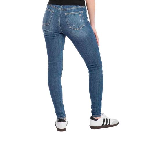 Pantalón de mezclilla para jovencita Balam azul bl6877