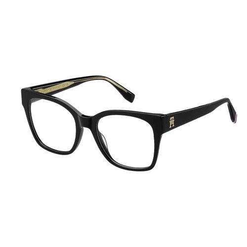 Lentes oftálmicos unisex Tommy Hilfiger negro TH 2157