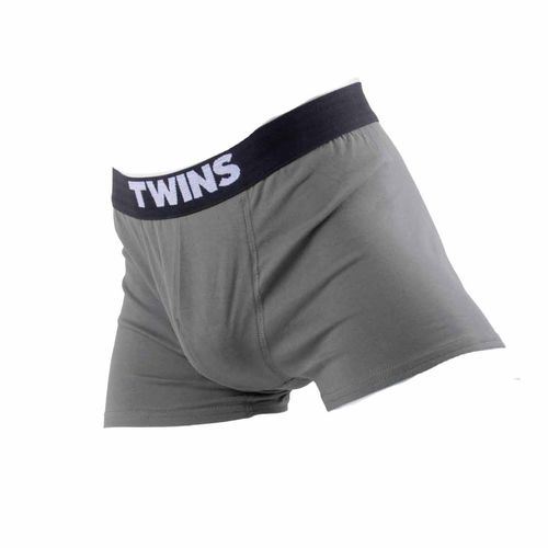 Bóxer para caballero Twins gris mbk0636